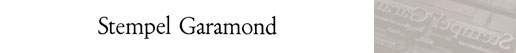 garamond