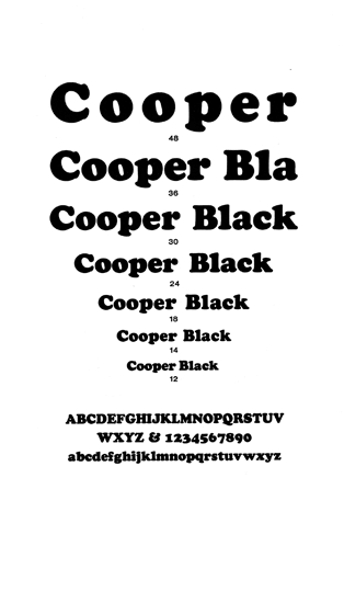 Cooper Black