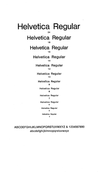 Helvetica Regula