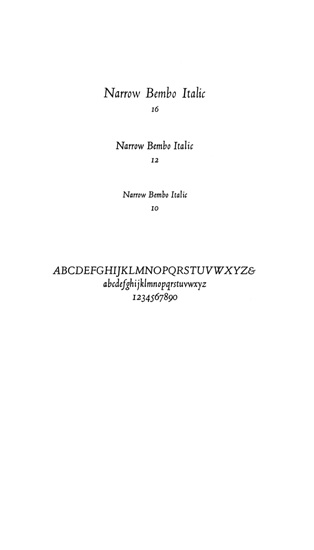 narrowbemboitalic